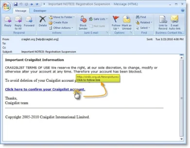 How To Avoid Dangerous Email Spoofing Attacks 6 disguised link