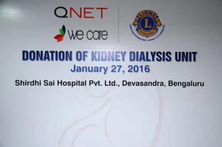 Qnet India Donates Kidney Dialysis Units To Hospital 3 QNET India Donates Kidney Dialysis Units To Hospital