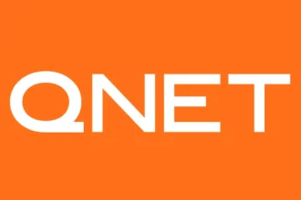 Orange QNET logo background truth about qnet and what is QNET