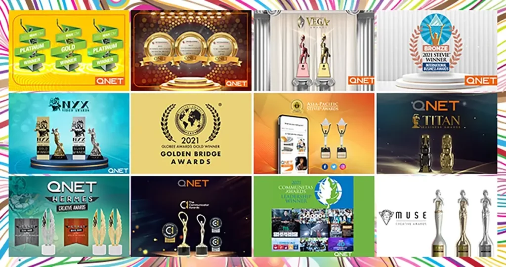 Unforgettable Defining Moments In Qnet History 29 QNET-Awards-In-2021.