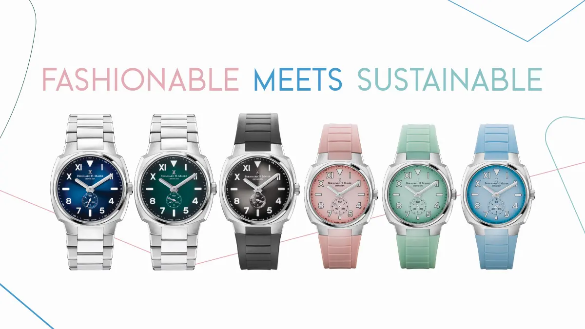 QNET Bernhard H. Mayer OMNI Watch Collection Sustainability Green Legacy