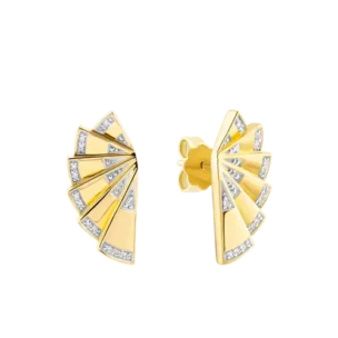 Fan Flair Earrings from Bernhard H. Mayer