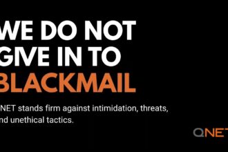 QNET stands firm against blackmail, intimidation, threats, and unethical tactics.