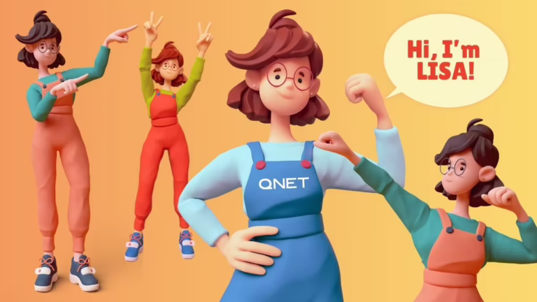 Get instant QNET Support with the Lisa Chatbot